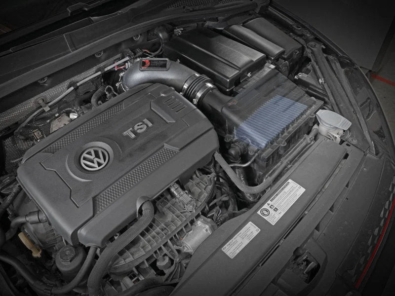 aFe Super Stock Induction System Pro 5R Media 15-19 VW Golf R L4 2.0L (t) - Side View