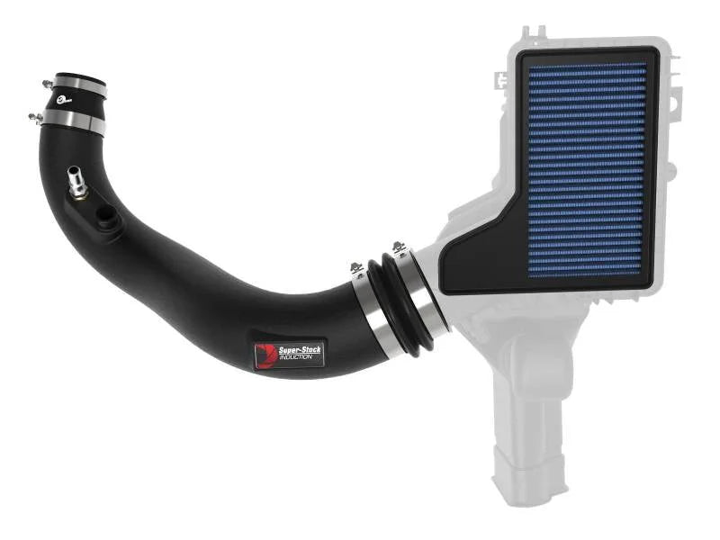 aFe Super Stock Induction System Pro 5R Media 15-20 Ford Mustang L4-2.3L (t) - Back View