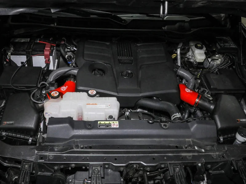 aFe Super Stock Induction System Pro DRY S Media Jeep 22-23 Toyota Tundra V6-3.4L (tt) - Side View