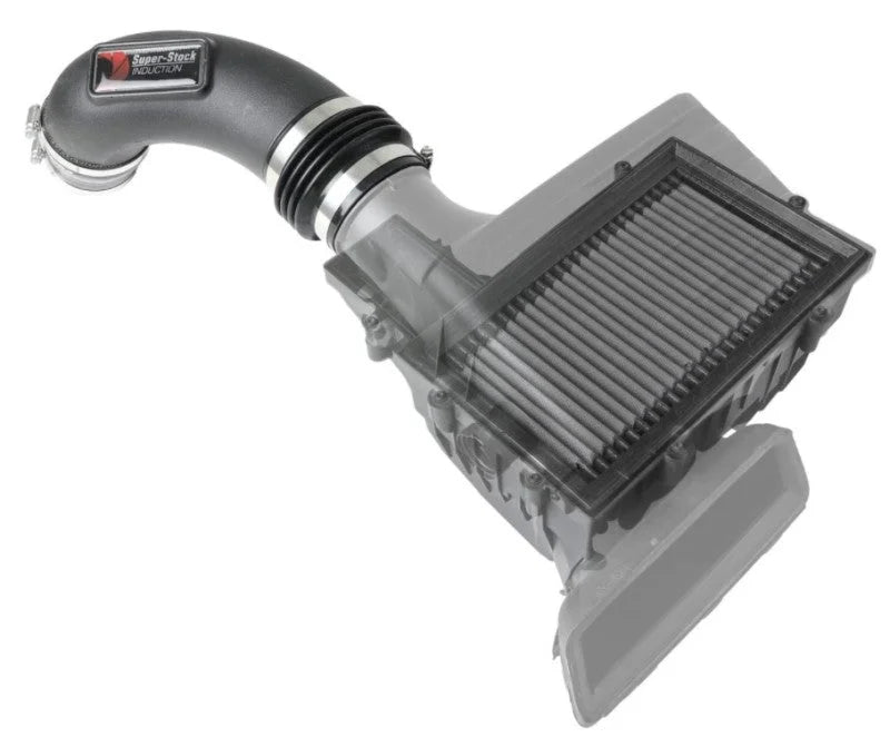 aFe Super Stock Induction System Pro Dry S Media Volkswagen GTI (MKVII) 15-21 L4-2.0L (t) - Back View