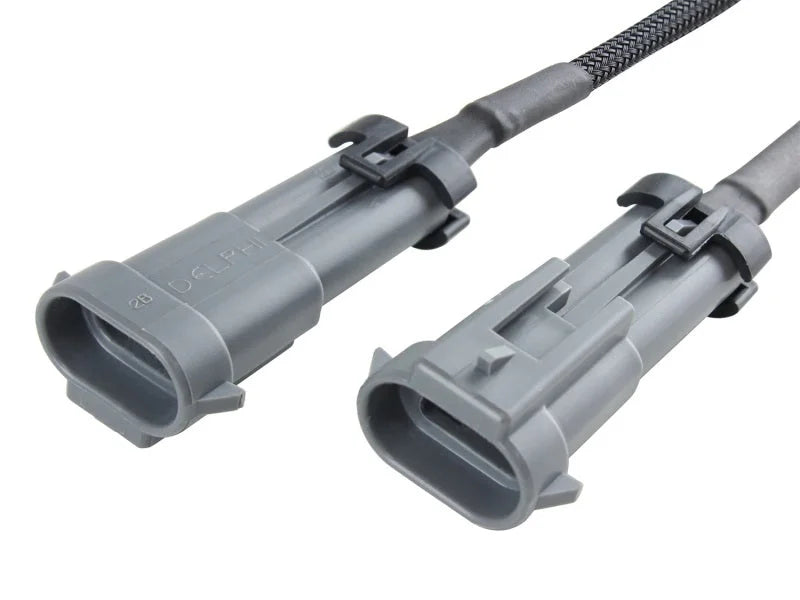 aFe Suspension Logic Electronic Shock Modules w/ Large Connector 97-13 Chevrolet Corvette (C5/C6) - Installation View