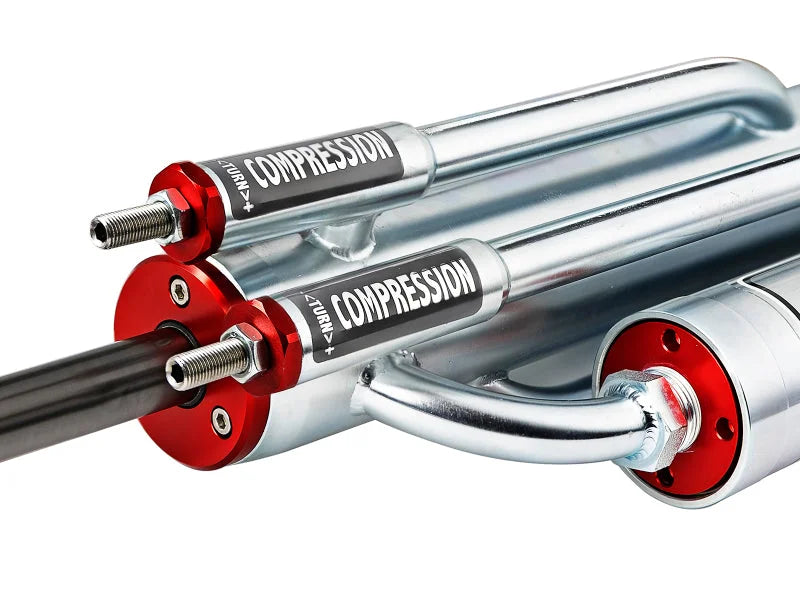 aFe Sway-A-Way 2.5 Bypass Shock 3-Tube w/ Piggyback Res. Left Side - 8in Stroke - Additional View 5