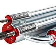 Load image into Gallery viewer, aFe Sway-A-Way 2.5 Bypass Shock 3-Tube w/ Piggyback Res. Right Side - 10in Stroke - Back View