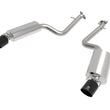 Load image into Gallery viewer, aFe Takeda 14-22 Lexus IS350 V6 2.5in. 304 Stainless Steel Axle-Back Exhaust System w/ Black Tip - Main Product View