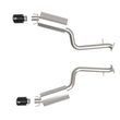 Load image into Gallery viewer, aFe Takeda 14-22 Lexus IS350 V6 2.5in. 304 Stainless Steel Axle-Back Exhaust System w/ Black Tip - Additional View 6