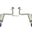 Load image into Gallery viewer, aFe Takeda 16-17 Lexus RC 200T 2.0L (t) 2in. SS Axle-Back Exhaust System w/Polished Blue Tips - Additional View 7