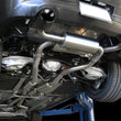 Load image into Gallery viewer, aFe Takeda 2-1/2 in 304 SS Cat-Back Exhaust System Infiniti G37 08-13/Q60 14-15 V6-3.7 w/ Black Tips - Side View