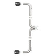 Load image into Gallery viewer, aFe Takeda 2-1/2in 304 SS Axle-Back Exhaust w/ Black Tip 14-18 Mazda 3 L4 2.0L/2.5L - Additional View 6
