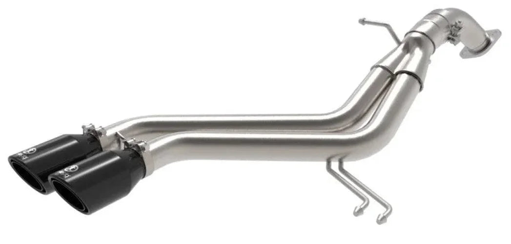 aFe Takeda 13-17 Hyundai Veloster L4-1.6L 2-1/2in 304 SS Axle-Back Exhaust w/ Black Tips - Additional View 6