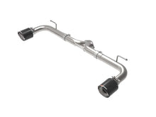 Load image into Gallery viewer, aFe Takeda 2-1/2in 304 SS Axle-Back Exhaust w/ Carbon Fiber Tips 14-18 Mazda 3 L4 2.0L/2.5L - Main Product View