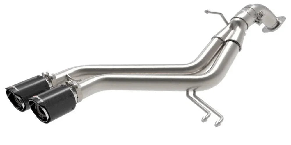 aFe Takeda 13-17 Hyundai Veloster L4-1.6L 2-1/2in 304 SS Axle-Back Exhaust w/ Carbon Fiber Tips - Additional View 8