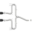 Load image into Gallery viewer, aFe Takeda 2-1/2in 304 SS Axle-Back Exhaust w/Black Tips 17-20 Honda Civic Sport L4-1.5L (t) - Detail View