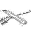 Load image into Gallery viewer, aFe Takeda 2-1/2in 304 SS Axle-Back Exhaust w/Polished Tips 17-20 Honda Civic Sport L4-1.5L (t) - Main Product View