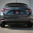Load image into Gallery viewer, aFe Takeda 2-1/2in 304 SS Cat-Back Exhaust w/ Black Tips 14-18 Mazda 3 L4 2.0L/2.5L - Side View
