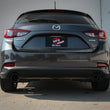 Load image into Gallery viewer, aFe Takeda 2-1/2in 304 SS Cat-Back Exhaust w/ Blue Flame Tips 14-18 Mazda 3 L4 2.0L/2.5L - Installation View