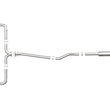Load image into Gallery viewer, aFe Takeda 2-1/2in 304 SS Cat-Back Exhaust w/ Blue Flame Tips 14-18 Mazda 3 L4 2.0L/2.5L - Additional View 8