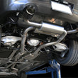 Load image into Gallery viewer, aFe Takeda 2-1/2in 304SS Cat-Back Exhaust Infiniti G37 08-13/Q60 14-15 V6-3.7 w/ Carbon Fiber Tips - Side View