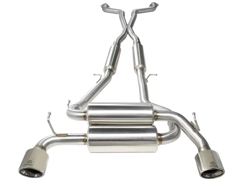 aFe Takeda 2-1/2in 304SS Cat-Back Exhaust Infiniti G37 08-13/Q60 14-15 V6-3.7 w/ Polished Tips - Additional View 7