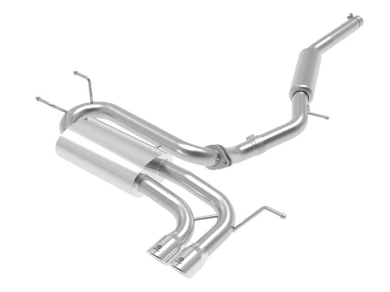aFe Takeda 2-1/2in SS-304 Cat-Back Exhausts w/ Polished Tip 16-19 Mazda MX-5 Miata ND 2.0T - Main Product View