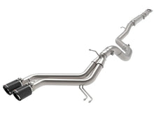 Load image into Gallery viewer, aFe Takeda 2-1/2in to 3in  SS-304 Cat-Back Exhaust w/ C/F Tips 13-17 Hyundai Veloster L4-1.6L - Main Product View