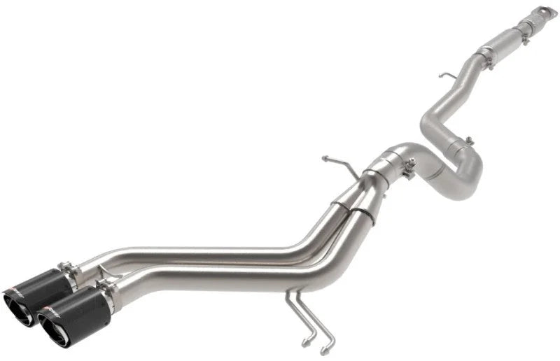 aFe Takeda 2-1/2in to 3in  SS-304 Cat-Back Exhaust w/ C/F Tips 13-17 Hyundai Veloster L4-1.6L - Additional View 8