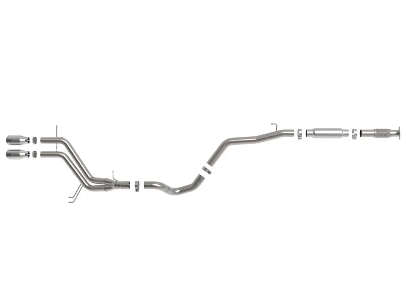 aFe Takeda 2-1/2in to 3in SS-304 Cat-Back Exhaust w/ Polished Tips 13-17 Hyundai Veloster L4-1.6L - Additional View 6
