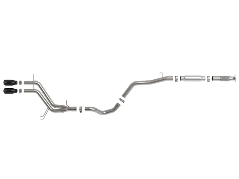 aFe Takeda 2-1/2in to 3in SS-304 Cat-Back Exhausts w/ Black Tip 13-17 Hyundai Veloster L4-1.6L - Additional View 6