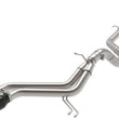 Load image into Gallery viewer, aFe Takeda 2-1/2in to 3in SS-304 Cat-Back Exhausts w/ Black Tip 13-17 Hyundai Veloster L4-1.6L - Additional View 8