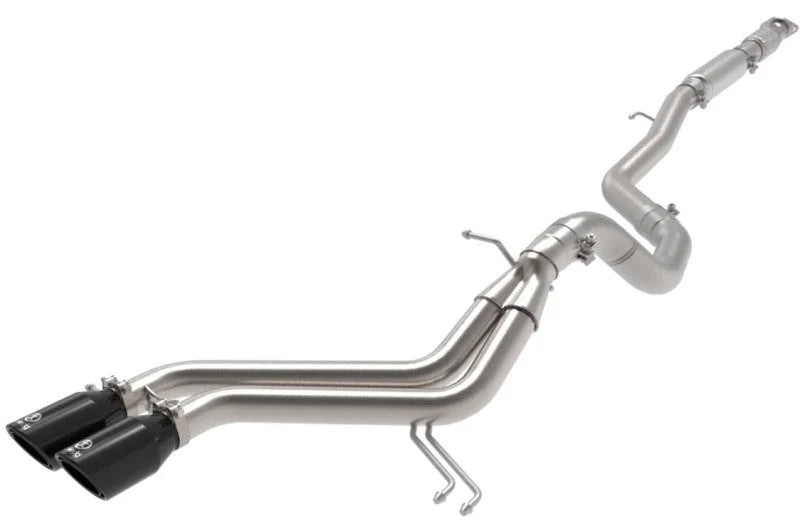 aFe Takeda 2-1/2in to 3in SS-304 Cat-Back Exhausts w/ Black Tip 13-17 Hyundai Veloster L4-1.6L - Additional View 8