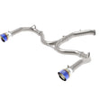 Load image into Gallery viewer, aFe Takeda 20-21 Kia Forte GT 1.6L (t) 3in to 2.5in SS Axle-Back Exhaust System w/ Blue Flame Tips - Main Product View