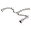 Load image into Gallery viewer, aFe Takeda 20-21 Kia Forte GT 1.6L (t) 3in to 2.5in SS Axle-Back Exhaust System w/ Polished Tips - Main Product View