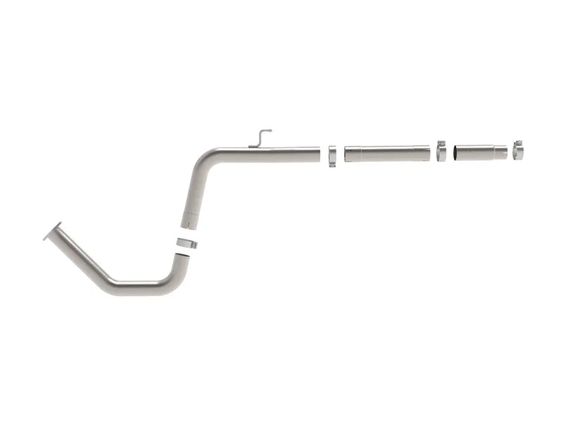 aFe Takeda 20-24 Kia Forte GT 1.6L (t) 3in 304 Stainless Steel Mid-Pipe - Installation View