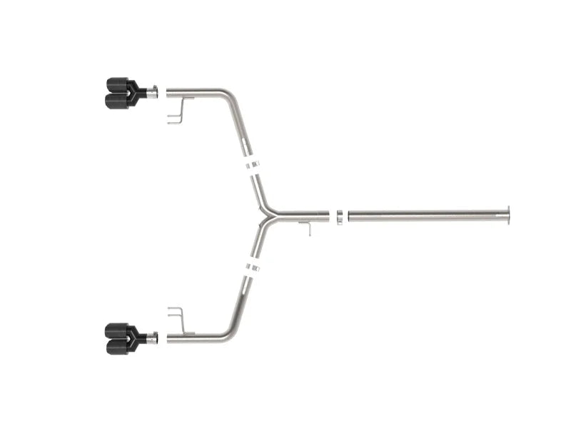 aFe Takeda 21-24 Kia K5 GT L4-2.5L (t) SS Axle-Back Exhaust System w/ Carbon Fiber Tips - Additional View 6