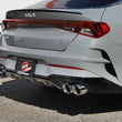 Load image into Gallery viewer, aFe Takeda 21-24 Kia K5 GT L4-2.5L (t) SS Axle-Back Exhaust System w/ Polished Tips - Back View