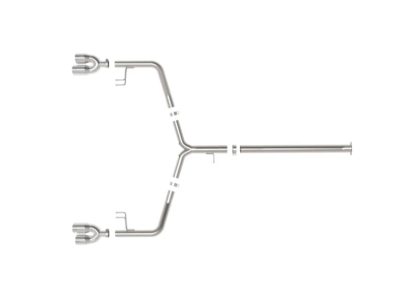 aFe Takeda 21-24 Kia K5 GT L4-2.5L (t) SS Axle-Back Exhaust System w/ Polished Tips - Additional View 6