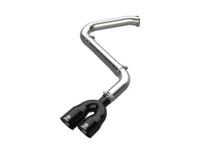 aFe Takeda 21-25 Hyundai Elantra 1.6L (t) 3in. SS Axle-Back Exhaust System w/Black Tips - Main Product View