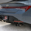 Load image into Gallery viewer, aFe Takeda 21-25 Hyundai Elantra 1.6L (t) 3in. SS Axle-Back Exhaust System w/Black Tips - Back View