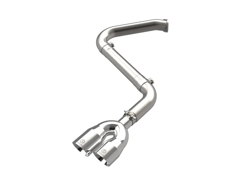 aFe Takeda 21-25 Hyundai Elantra 1.6L (t) 3in. SS Axle-Back Exhaust System w/Polished Tips - Main Product View