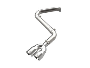 aFe Takeda 21-25 Hyundai Elantra 1.6L (t) 3in. SS Axle-Back Exhaust System w/Polished Tips - Main Product View