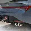 Load image into Gallery viewer, aFe Takeda 21-25 Hyundai Elantra 1.6L (t) 3in. SS Axle-Back Exhaust System w/Polished Tips - Side View
