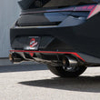 Load image into Gallery viewer, aFe Takeda 22-23 Hyundai Elantra N L4-2.0L (t) 3in 304 SS Cat-Back Exhaust w/ Polished Tips - Installation View