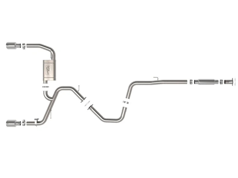 aFe Takeda 22-23 Hyundai Elantra N L4-2.0L (t) 3in 304 SS Cat-Back Exhaust w/ Polished Tips - Additional View 5