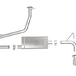 Load image into Gallery viewer, aFe Takeda 2.5in 304 SS Axle-Back Exhaust w/Polished Tips 18-22 Hyundai Kona L4-1.6L (t) AWD - Side View