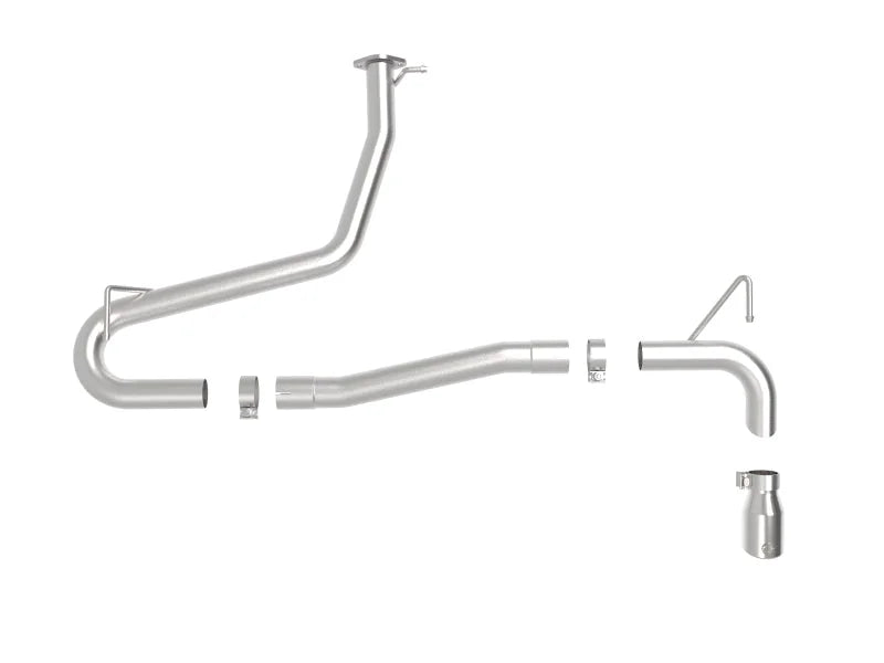 aFe Takeda 2.5in 304 SS Axle-Back Exhaust w/o Muffler w/Polish Tip 18-22 Hyundai Kona L4-1.6L(t) AWD - Additional View 5