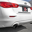 Load image into Gallery viewer, aFe Takeda 2.5in 304 SS Cat-Back Exhaust System w/ Black Tips 16-18 Infiniti Q50 V6-3.0L (tt) - Additional View 5