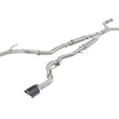 Load image into Gallery viewer, aFe Takeda 2.5in 304 SS Cat-Back Exhaust System w/ Carbon Fiber Tips 16-18 Infiniti Q50 V6-3.0L (tt) - Main Product View