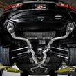 Load image into Gallery viewer, aFe Takeda 2.5in 304 SS Cat-Back Exhaust System w/ Carbon Fiber Tips 16-18 Infiniti Q50 V6-3.0L (tt) - Side View