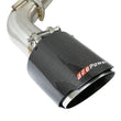 Load image into Gallery viewer, aFe Takeda 2.5in 304 SS Cat-Back Exhaust System w/ Carbon Fiber Tips 16-18 Infiniti Q50 V6-3.0L (tt) - Additional View 5