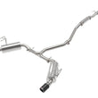 Load image into Gallery viewer, aFe Takeda 2.5in 304 SS Cat-Back Exhaust System w/CF Tips 2022+ Honda Civic L4-1.5L (t) - Main Product View