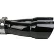 Load image into Gallery viewer, aFe Takeda 2.5in 304 Stainless Steel Clamp-on Exhaust Tip 2.5in Inlet 3in Dual Outlet - Black - Additional View 5